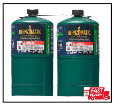 1 lb. All-Purpose Propane Gas Cylinder (2-Pack)