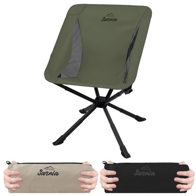 Klappbarer Campingstuhl leichter Outdoor Stuhl kompakter Anglerstuhl Wanderstuhl