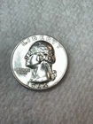 1964 D Washington Quarter 90% Silver Extra Fine XF