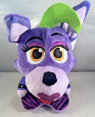 Five Nights At Freddy's FNAF Security Breach Roxanne Roxy Wolf Plush 7'' Purple