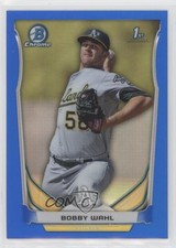2014 Bowman Chrome Prospects Blue Refractor 110/250 Bobby Wahl #BCP79 z6b