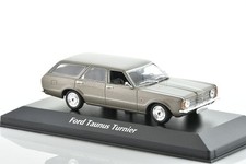FORD TAUNUS TURNIER Grey Metallic 1970 1/43 MINICHAMPS 940081310