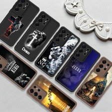 Christian Faith Phone Case For Samsung Galaxy A17 S25 S26 Ultra Customized Cover