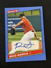 2020 Donruss #86S-RG Rico Garcia Retro 1986 Signatures