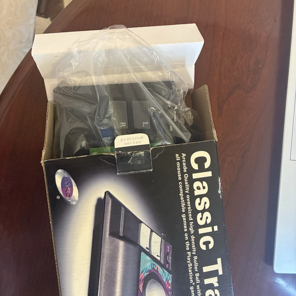 CLASSIC TRACKBALL ( Sony PlayStation Game Console ) 1998 Nyko - Image 2 of 3