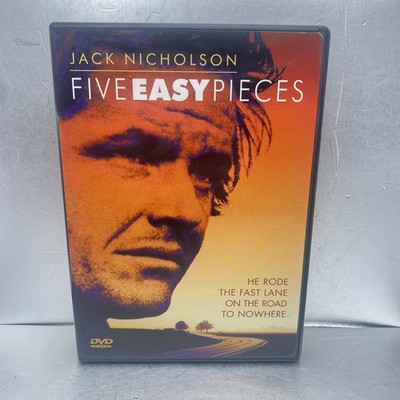 Five Easy Pieces - 1970 (DVD, 2006, Region 1) Complete With Insert RARE OOP