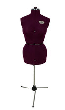 Adjustform Supa-Fit Burgundy Dressmaking Mannequin Adjustable Dress Form Model