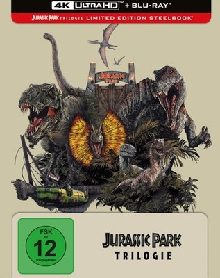 Jurassic Park / The Lost World: Jurassic Park / Jurassic Park 3 (4K-UHD)