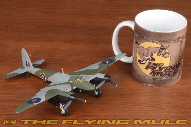 Corgi 1:72 Mosquito FB.Mk VI RCAF No.418 Sqn James Forrest 'Lou' Lima Moonbeam - Image 4 of 4