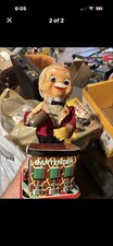 Vintage Battery Operated Bartender Tin Toy Pre-1970 Litho for Age 17 Years  Up