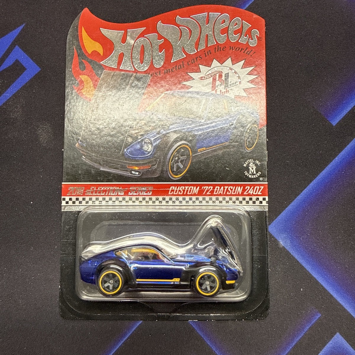 Hot Wheels 2018 Selections Custom '72 Datsun 240Z | Blue | RLC