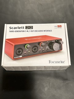 Focusrite Scarlett 2i2 USB Audio Interface 3rd Generation