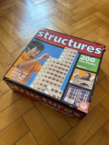 KEVA Maple 200 Plank Wooden Building Blocks Set (1 Plank Missing) - Picture 1 of 2