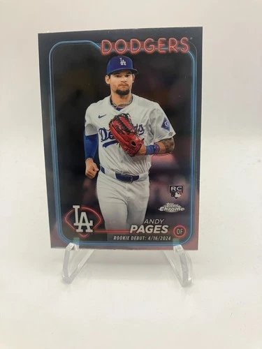 Andy Pages 2024 Topps Chrome Andy Pages #USC186 Rookie