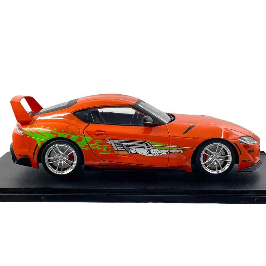 Modellino Auto Solido 1/18 Toyota GR Supra Tribute Orange 2024 - Immagine 4 di 4