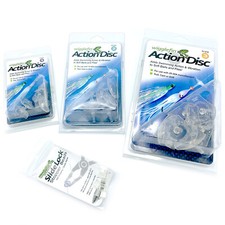 WIGGLEFIN ACTION DISCS / SLIDE LOCK STOPPER BEADS - Fly Tying Fishing Lures NEW!