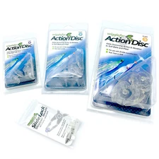 WIGGLEFIN ACTION DISCS / SLIDE LOCK STOPPER BEADS - Fly Tying Fishing Lures NEW!