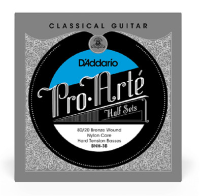 Pro-Arte 80/20 Bronze Nylon Core Classical Guitar Half Set Hard Tension BNH-3B