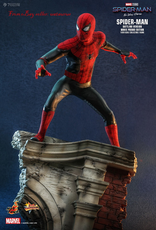 Hot Toys スパイダーマン バトリングバージョン MMS625欠品あり Perfcet Hot Toys 1/6 Mms625 Spider-Man No Way Home Spider Man