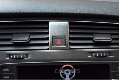 AD Double jump lamp decoration sticker for LHD VW Golf 7 MK7 GTI 2013~2015