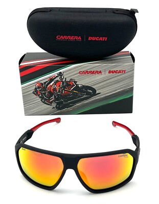 CARRERA DUCATI CARDUC 020 OIT Black / Red 66mm Sunglasses | eBay display picture 3