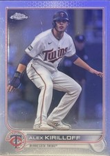 2022 Topps Chrome Veteran Autographs#CVA-AK Alex Kirilloff 