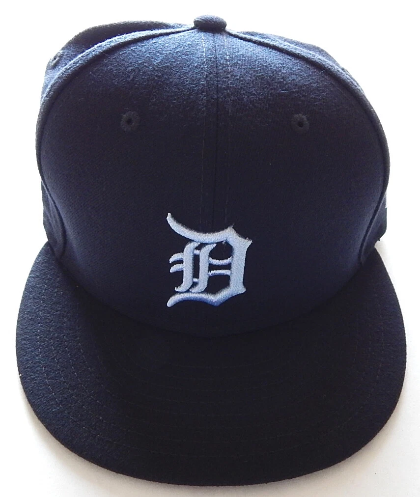 2021 Detroit Tigers Father's Day Blue Ribbon MLB New Era 5950 Fitted  Hat 7 7/8