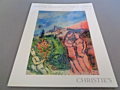 Christie's 2009 Impressionist Modern Works on Paper Catalog Fehr Nolde Chagall