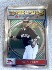 2001 Topps Baseball's Finest Origins Neifi Perez Card #FO15 Colorado Rockies