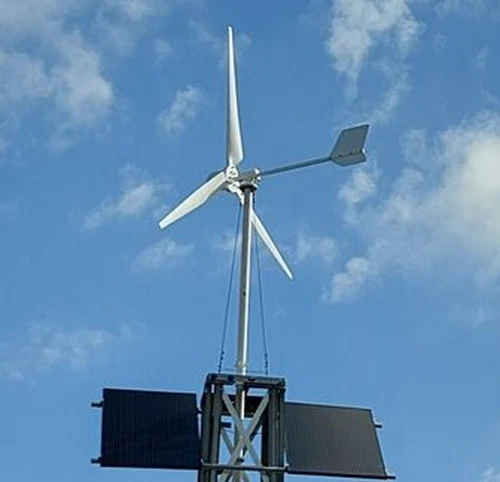 3000W Horizontale Windkraftanlage Komplett Windgenerator mit Hybrid Laderegler - Bild 19 von 21