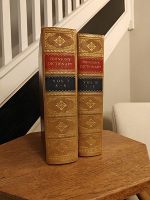 A Dictionary of the English Language, Samuel Johnson