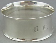 sch&ouml;ner alter Serviettenring Silber 13 Lot ca.um 1850