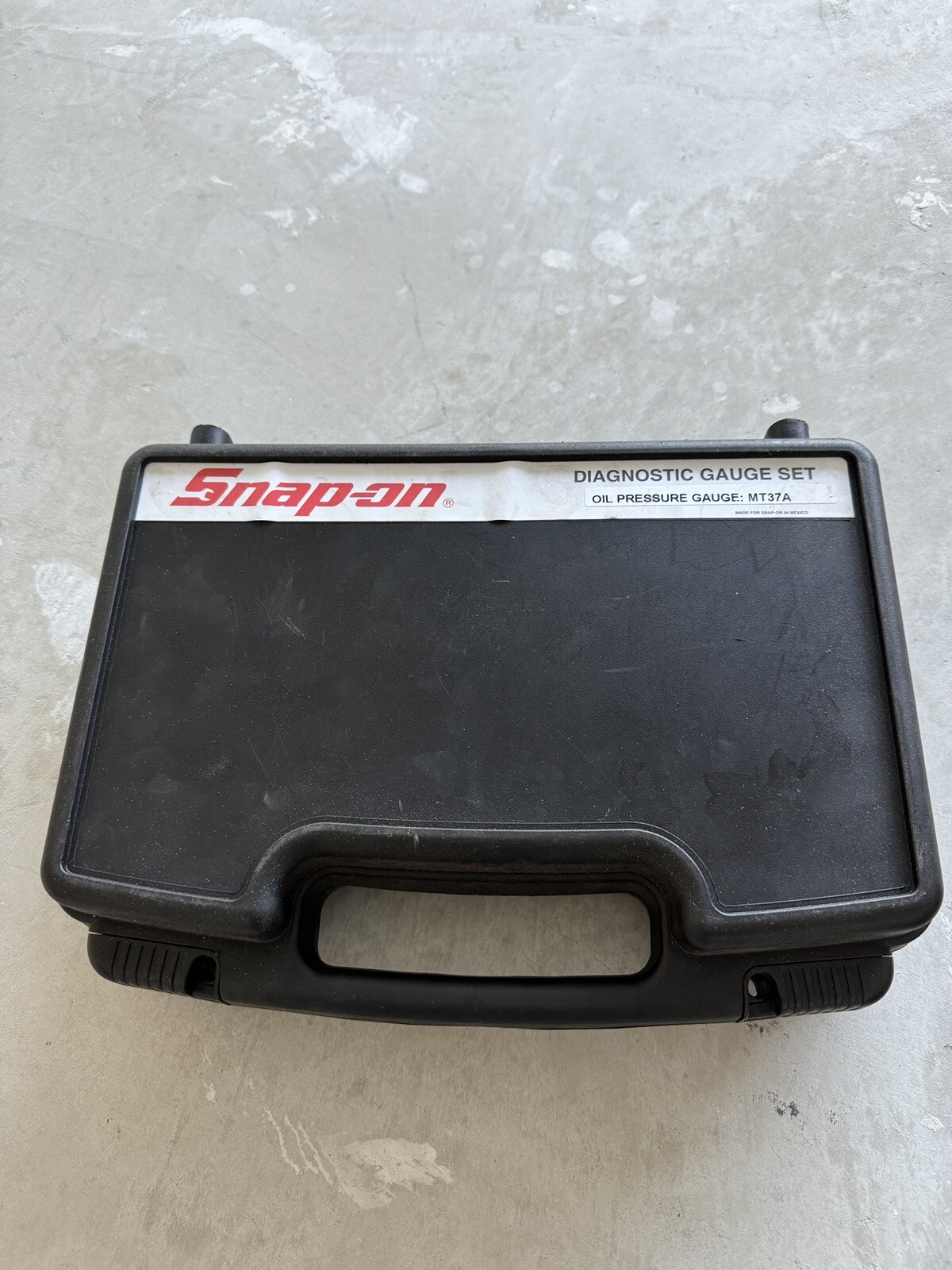 SnapOn Diagnostic Gauge Set Oil Pressure Gauge MT337B eBay