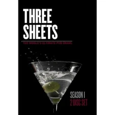 Three Sheets - Season 1 One (DVD, 2007, 2-Disc Set) NEW