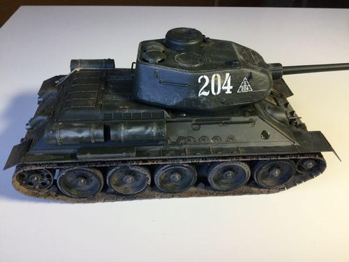 Russian Medium Tank T-34 Type 85 TAMIYA 89569 1/25ème maquette char promo