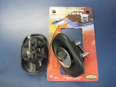 NOS Pair of Retractable Stake Pocket Load Ancor Lock Tie Down Outland ...