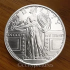 1 oz Standing Liberty Silver Round • BU • .999 Fine • Golden State Mint GSM