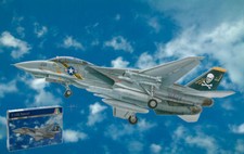 KIT MODELLINO AEREO STATICO ITALERI F-14A TOMCAT MODELLISMO SCALA 1:48