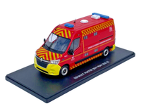 Renault Master Feuerwehr Rot 2019 1/43 Modellauto Vsav Sdis 35 - Eligor 118007