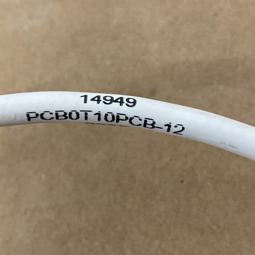 TRB Plug 3-Slot Male 75 Ohm Triaxial cable Yellow jacket 12-inch Triax Cable - Picture 3 of 7