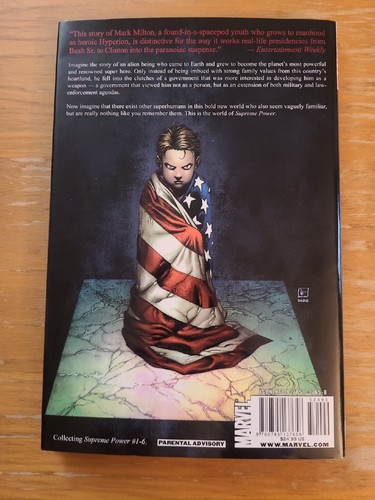 Supreme Power: Contact HC, Marvel Premiere Edition, 1st Print - Picture 2 of 5