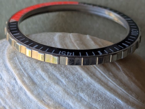 Vintage 1974 Bulova Snorkel Diver 'B208' Black/Orange Bezel FOR 7202-4 CASES - Picture 20 of 24