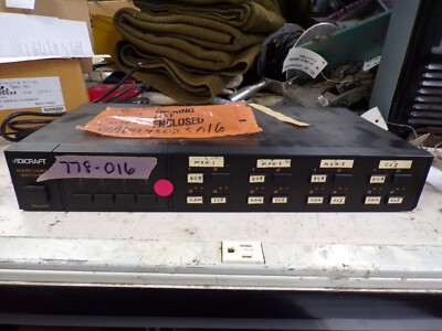 Vintage VIDICRAFT Audio/Video Switcher AVS-100 Black