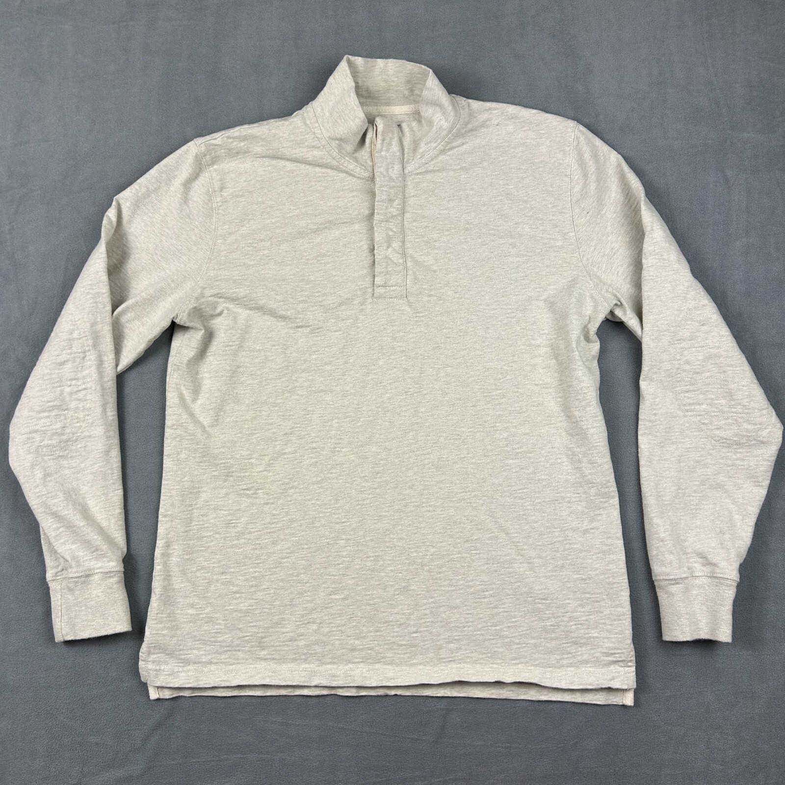 FILA Guideboat Co Reliance Garments Camicia Uomo Grande Off White Henley Canottaggio