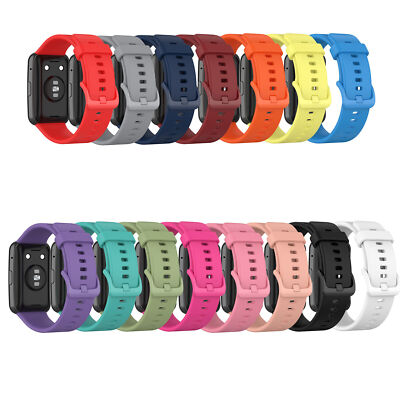 Silicone Bracelet Watch Band Wrist Strap For Huawei Watch Fit Watch Smart Watch
