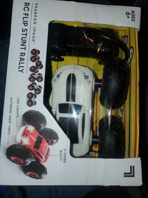 sharper image remote control rc flip stunt vehicle