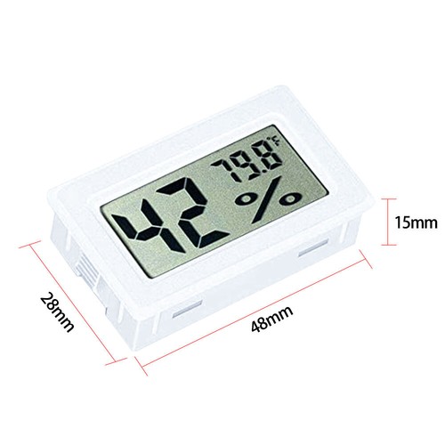 Digital LCD Temperature Humidity Meter Sensor Thermometer Hygrometer Room Gauge - Picture 7 of 15