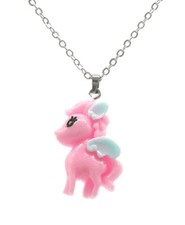HORSE WESTERN JEWELLERY JEWELRY GIRLS KIDS FANTASY PEGASUS NECKLACE