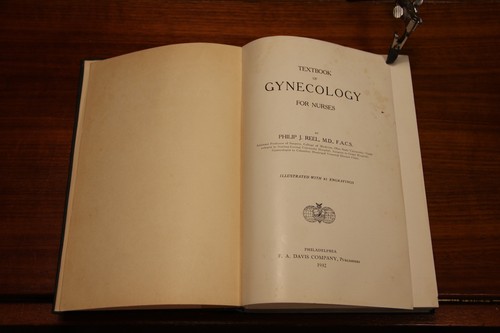 Gynecology for Nurses Philip Reel 1932 F. A. Davis Co Medical Illustrated - Foto 6 di 12