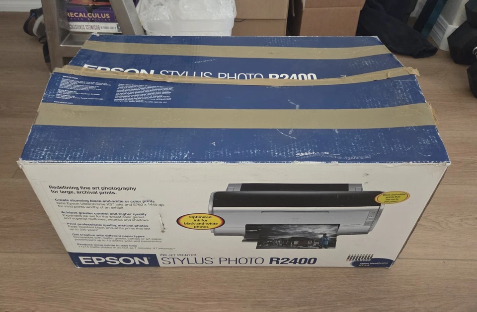 Epson Stylus Photo R2400 Digital Photo Inkjet Printer ( Read Description ) - Image 2 of 4